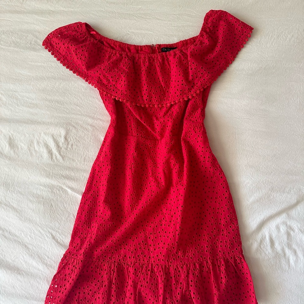 RED SUNDRESS (size 7)